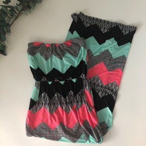 Strapless Maxi Dress